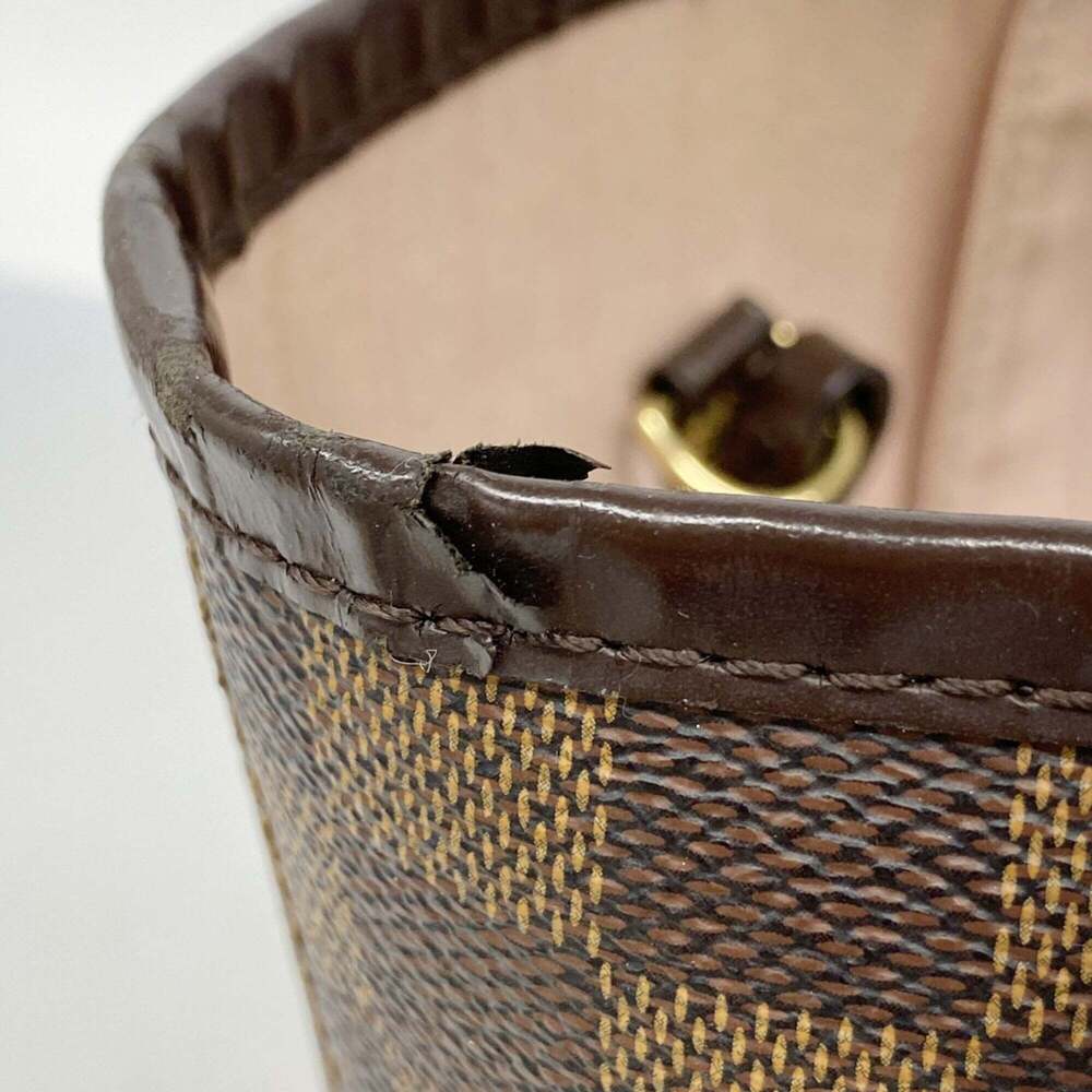 LOUIS VUITTON Brown Damier Neverfull MM Tote Bag - Picture 7 of 11
